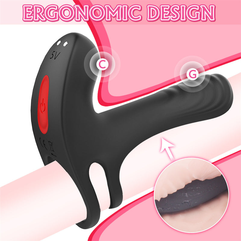 Remote Insertable Vibrating Cock Ring