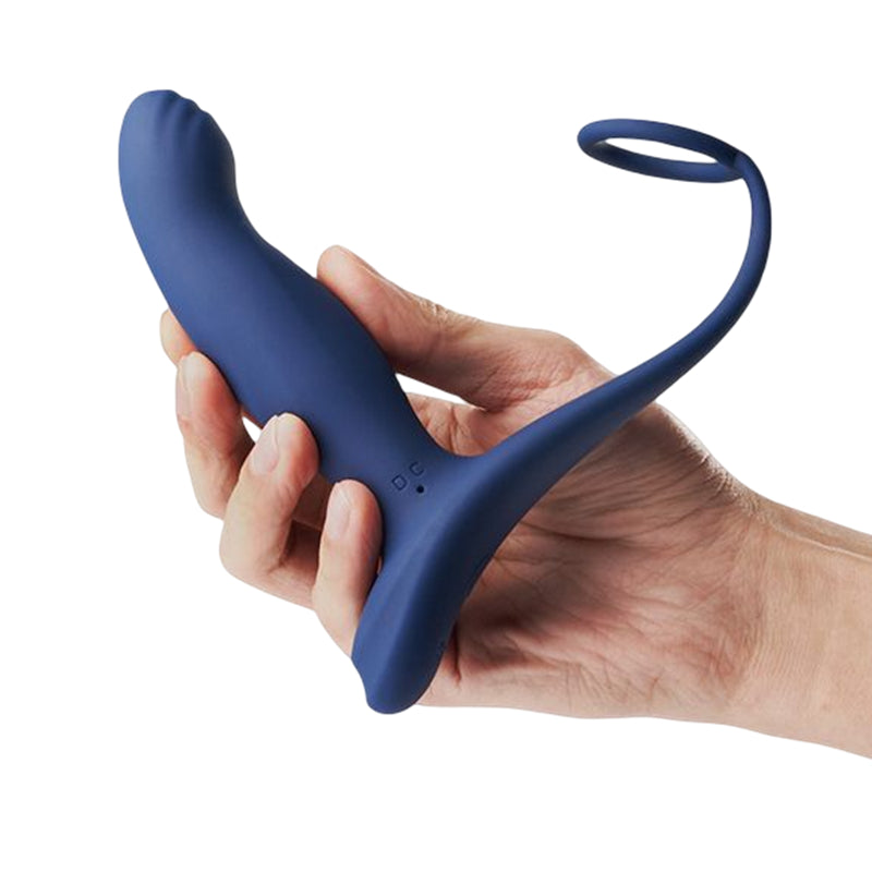 Cock Ring Attached Anal Vibrator