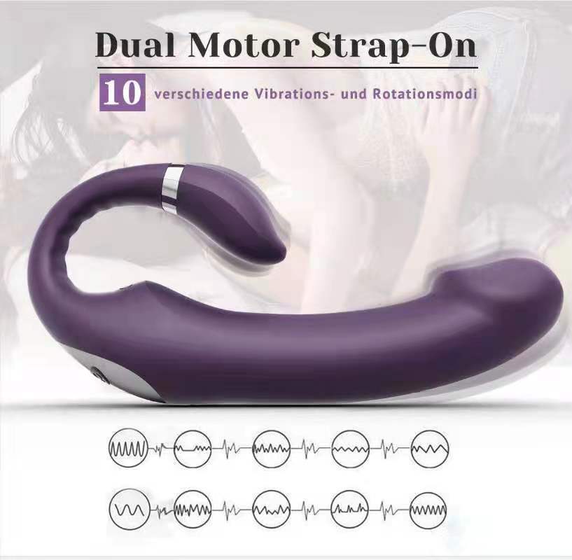 G-spot Double-headed Stimulates Massage Vibrator