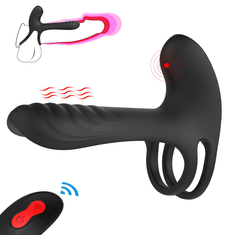 Remote Insertable Vibrating Cock Ring