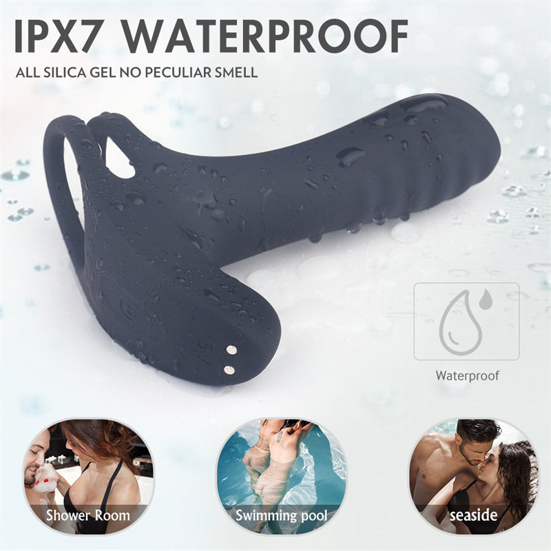 Remote Insertable Vibrating Cock Ring