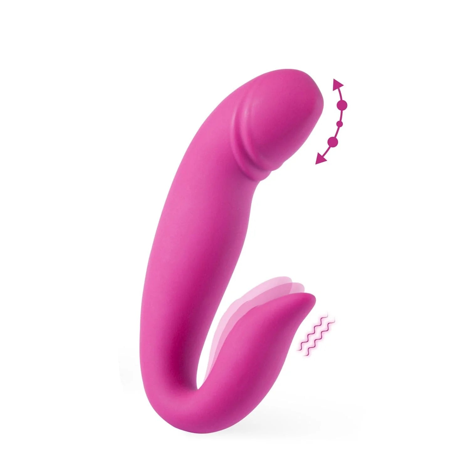 Rolling G Spot Vibrator & Clit Stimulator