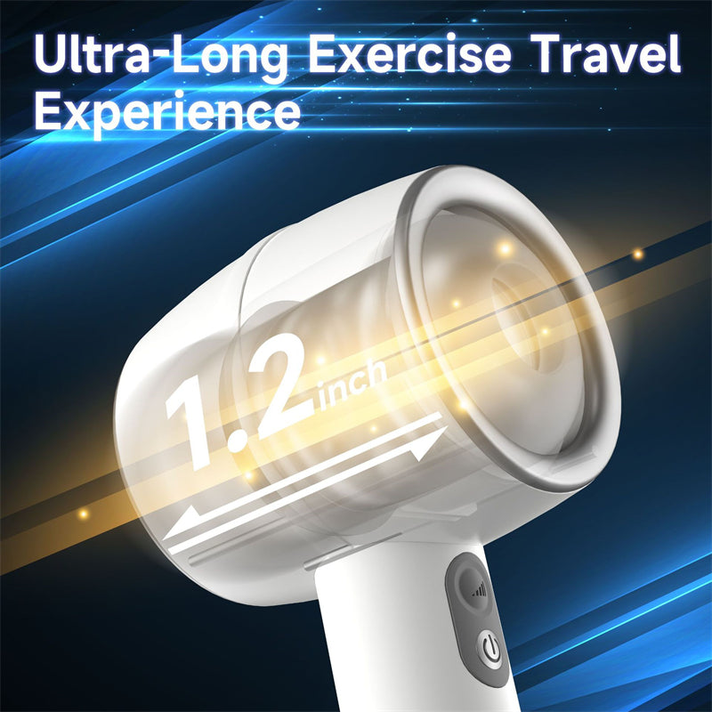 3 Frequency Telescopic Handheld Male Masturbator