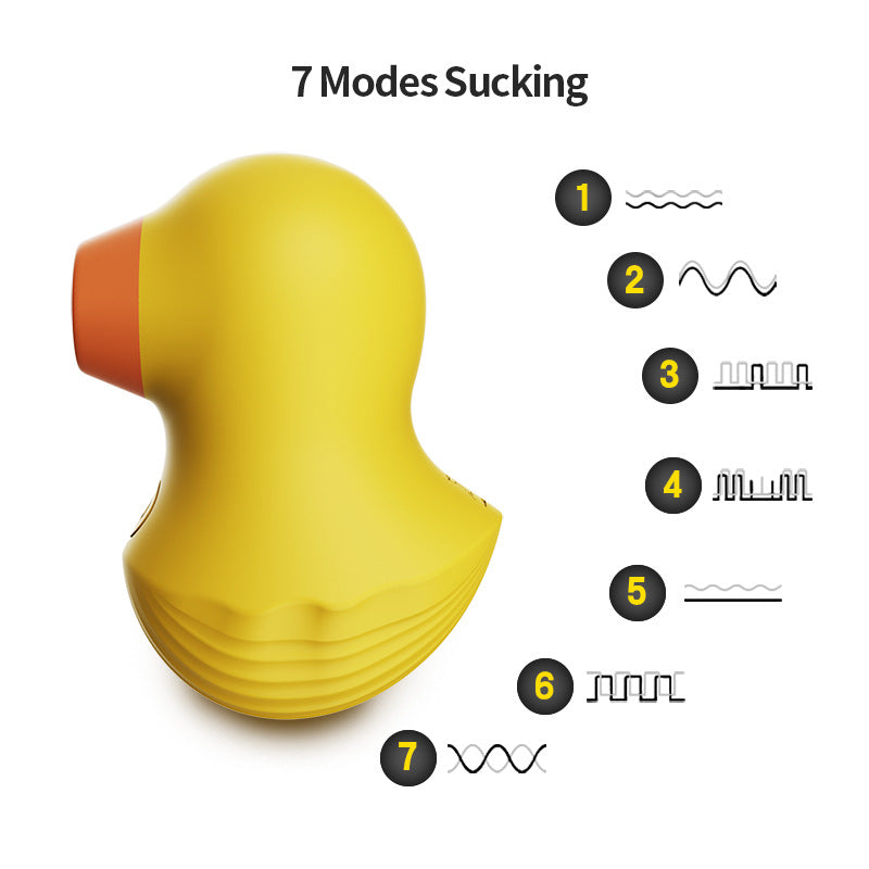Little Yellow Duck Sucking Cunnilingus Vibrator