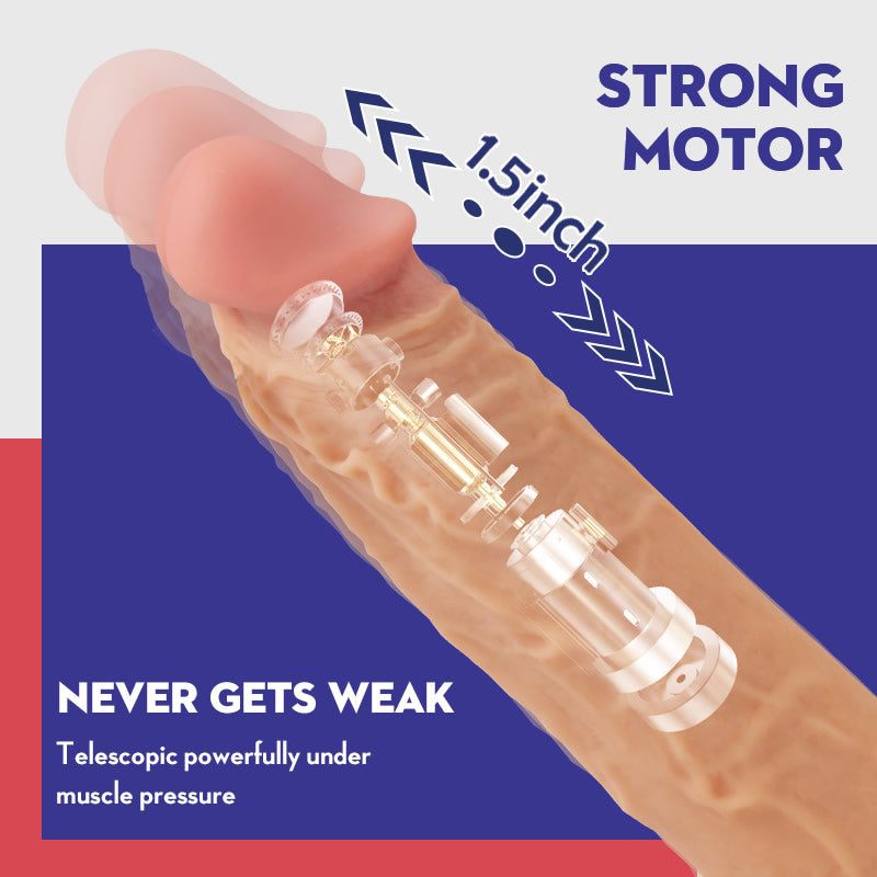 3 Functions Multiple Combination Lifelike Dildo