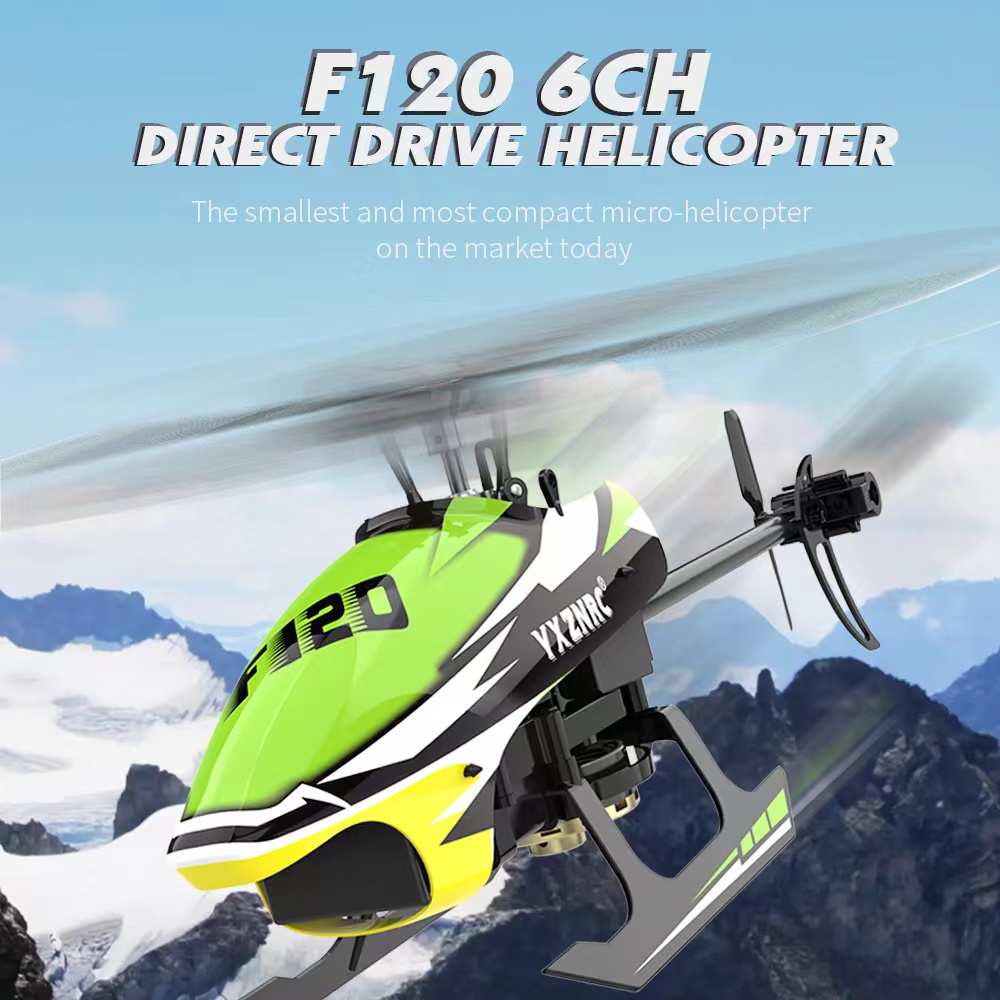F120 3D 6G 6CH aerobatic direct adrive helicopter