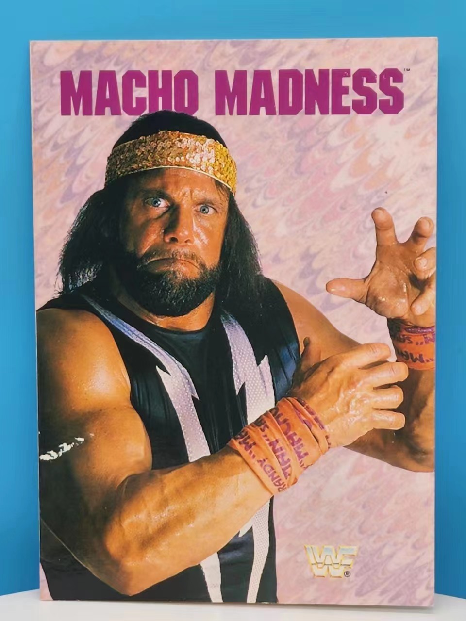 WWF Macho Man Randy Savage Greeting Card