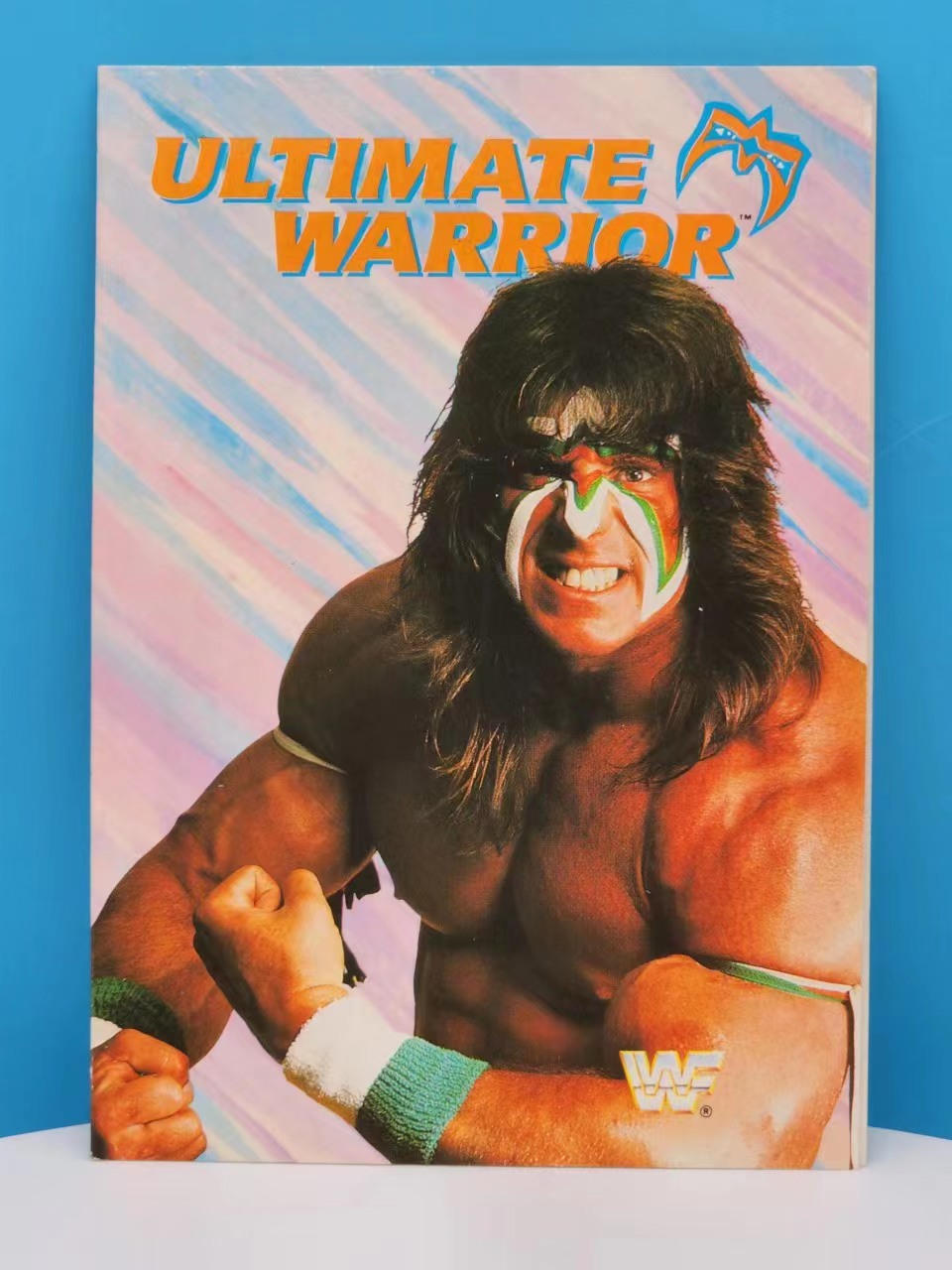 WWF Ultimate Warrior Greeting Card