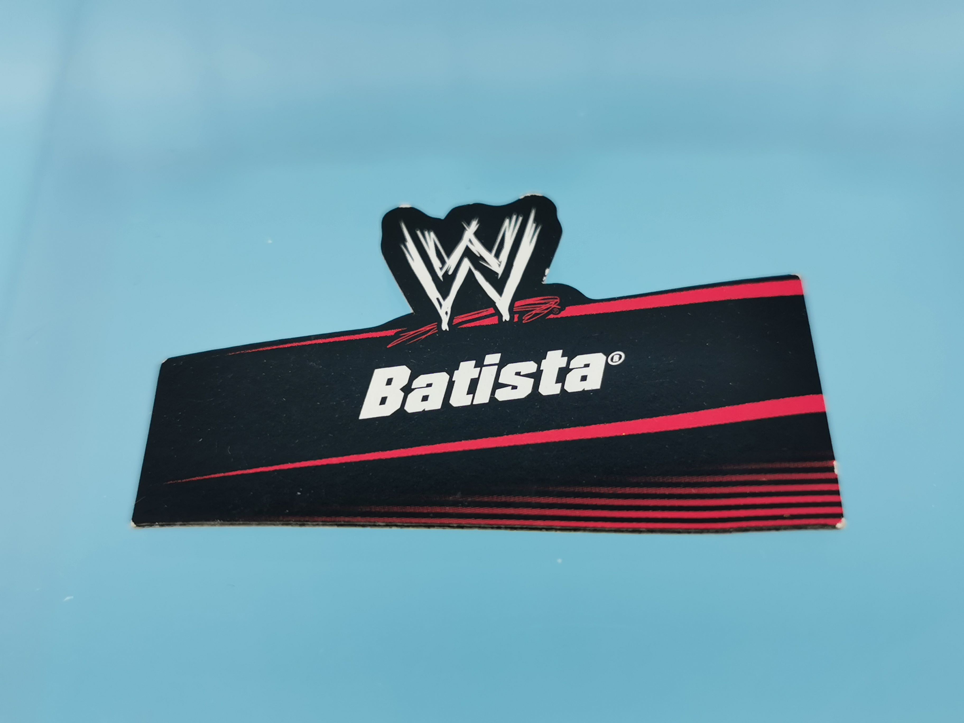 WWE Mattel Accessories Batista Name Tag