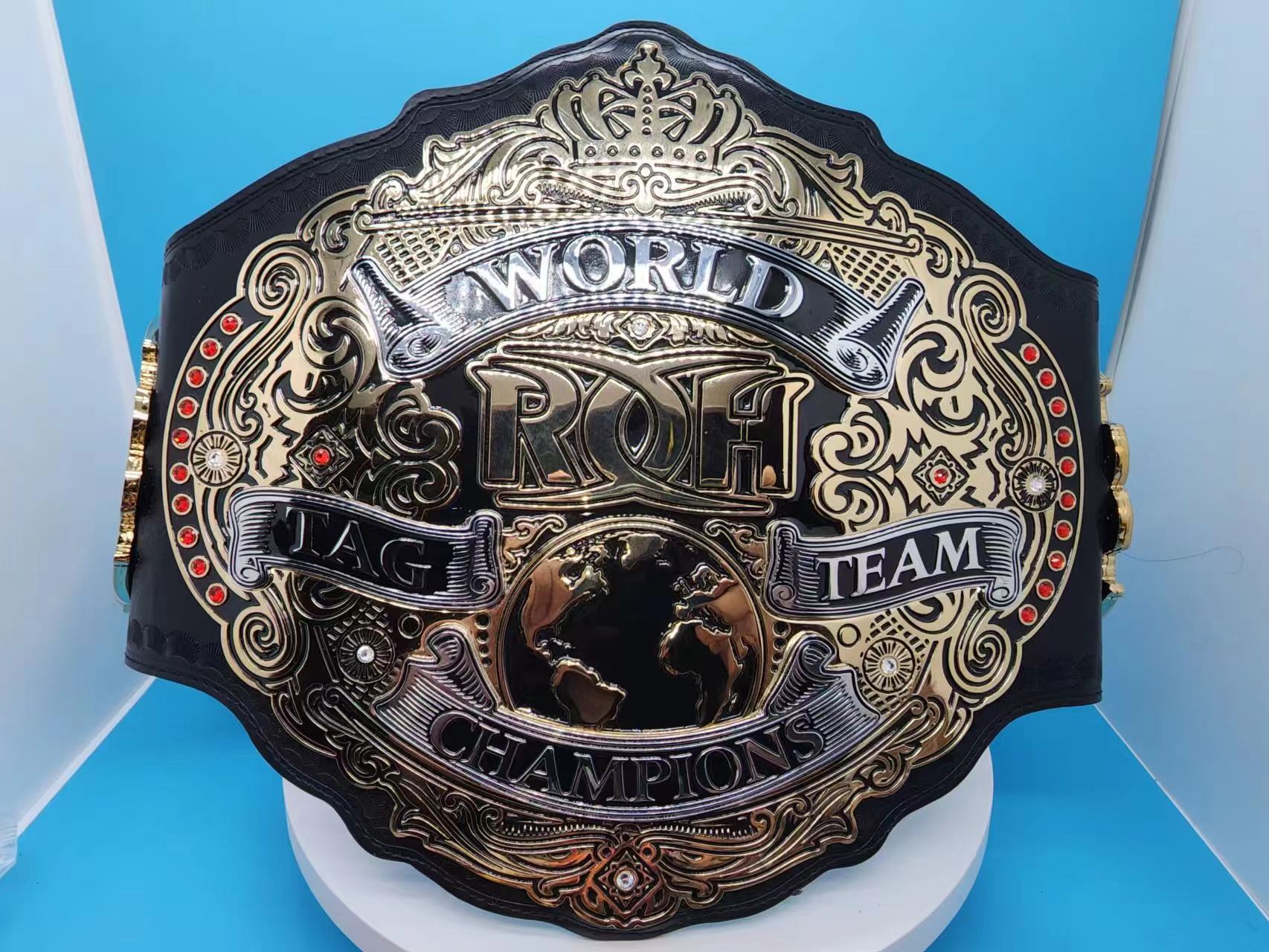 Official ROH Ring of Honor World Tag Team Championship Replica Belt