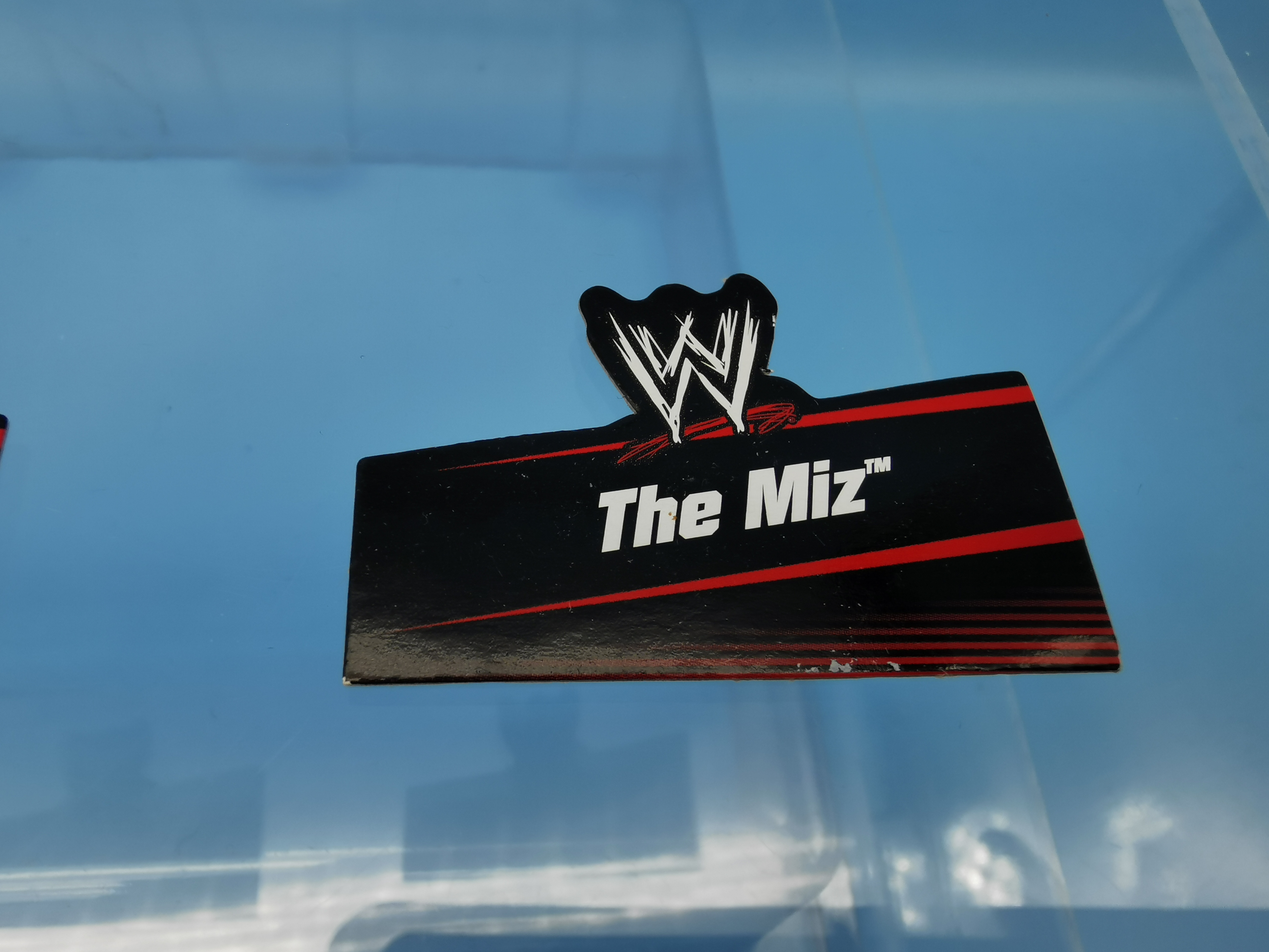 WWE Mattel Accessories the Miz Name Tag