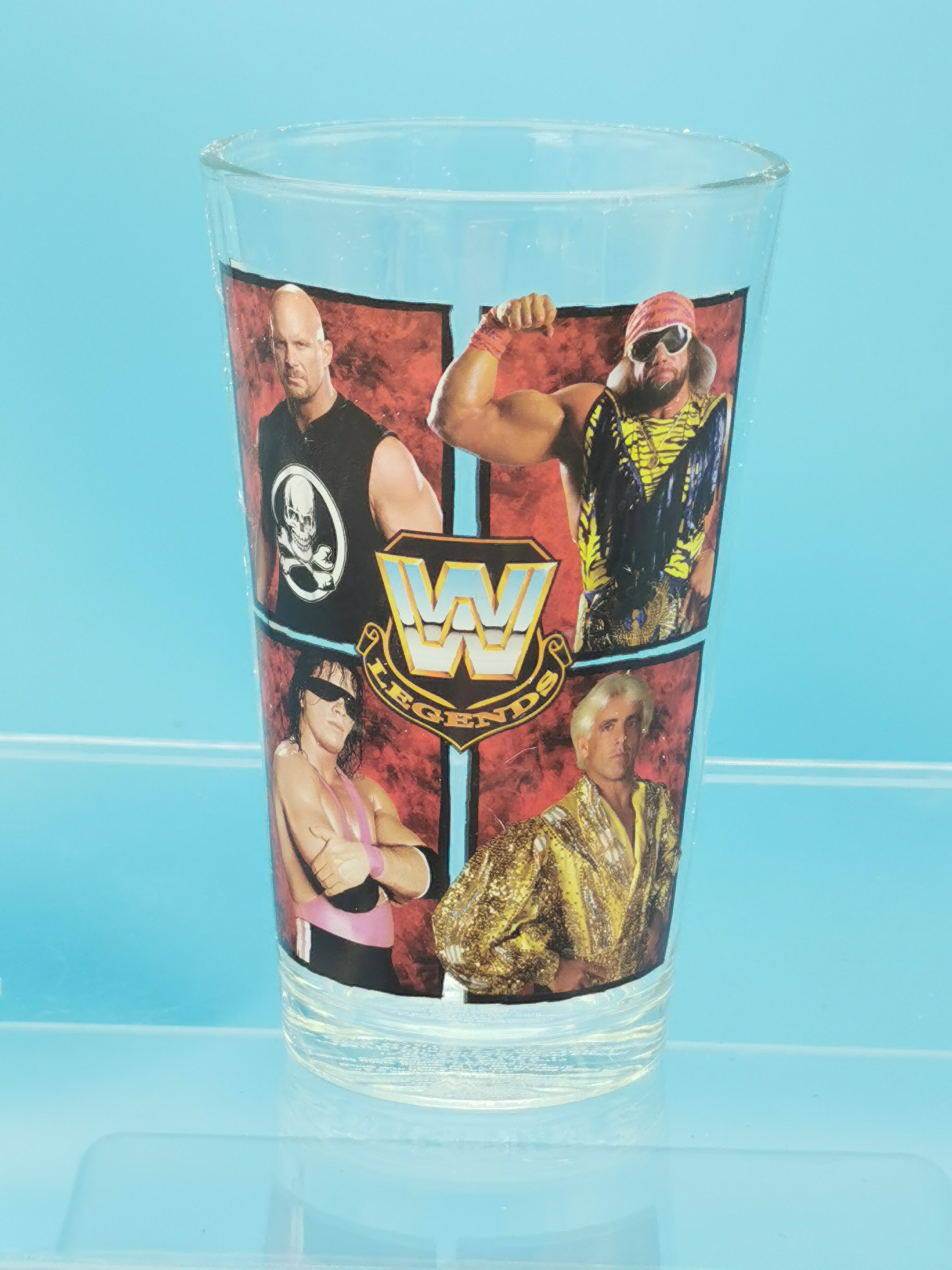 WWE Legends Drinking Glass
