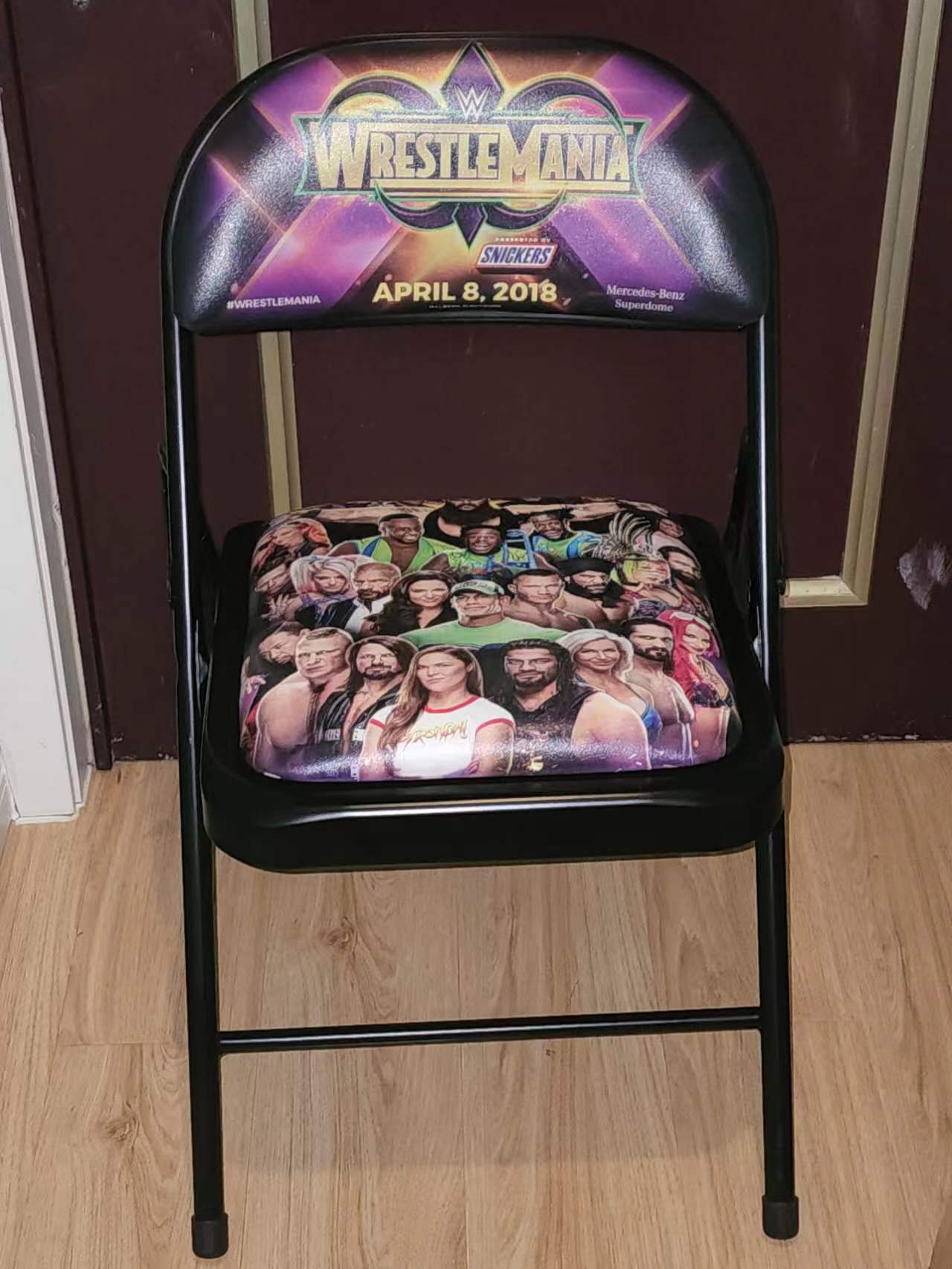 WWE Wrestlemania 34 Ringside Chair