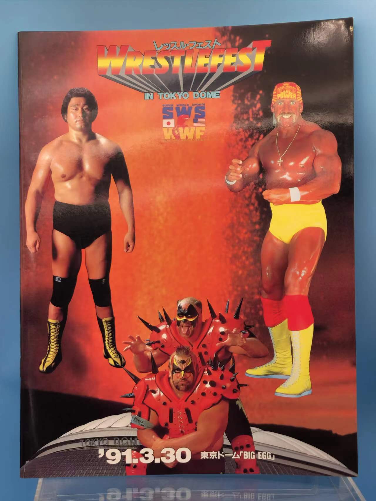 SWS vs. WWF WrestleFest 1991 Official Program