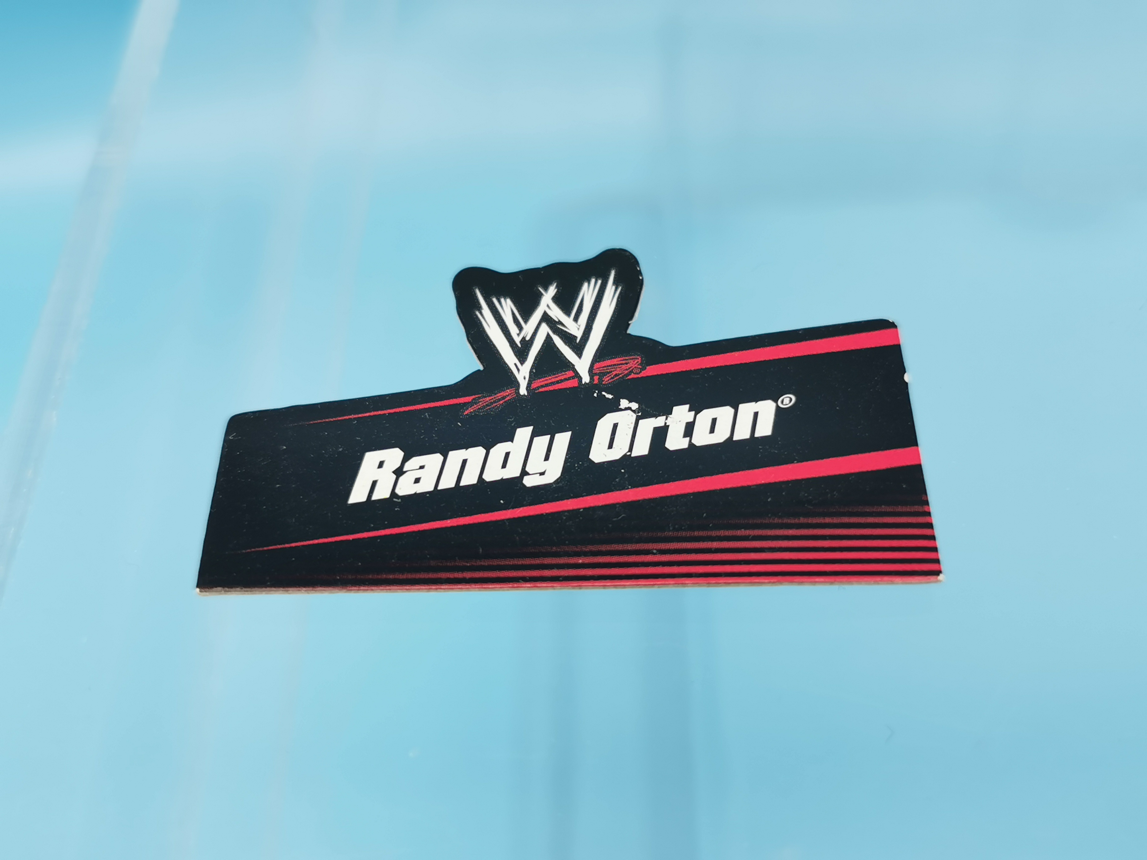 WWE Mattel Accessories Randy Orton Name Tag