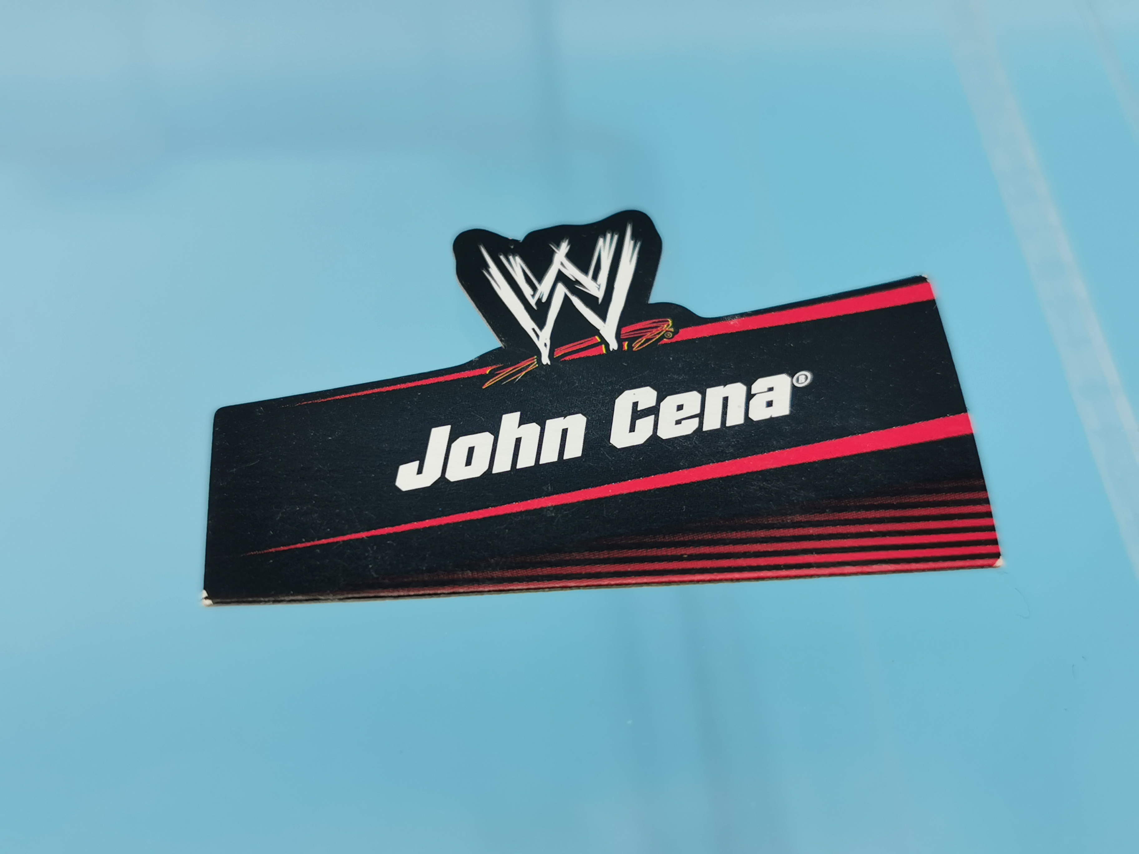 WWE Mattel Accessories John Cena Name Tag