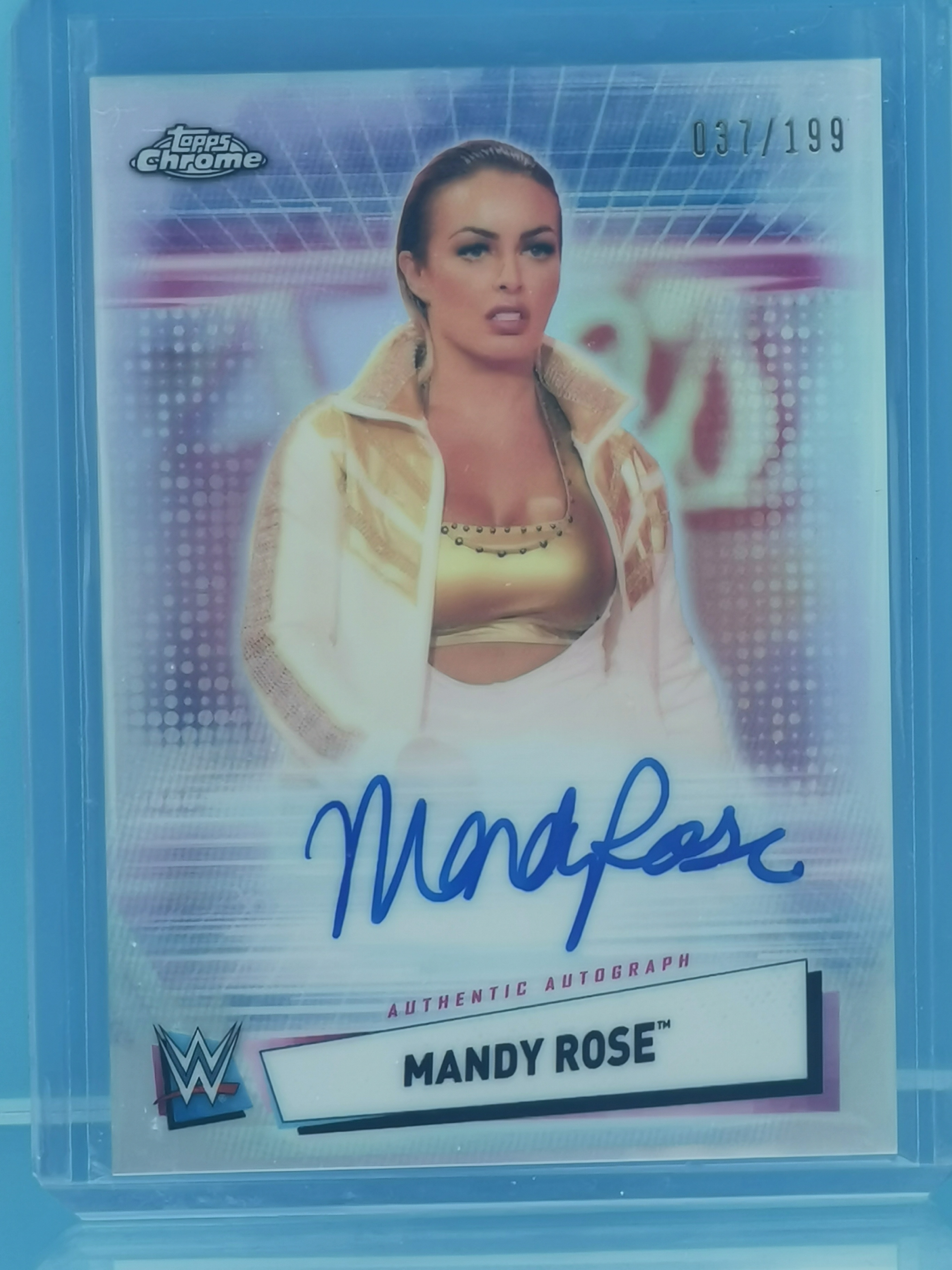 Topps WWE Chrome Mandy Rose