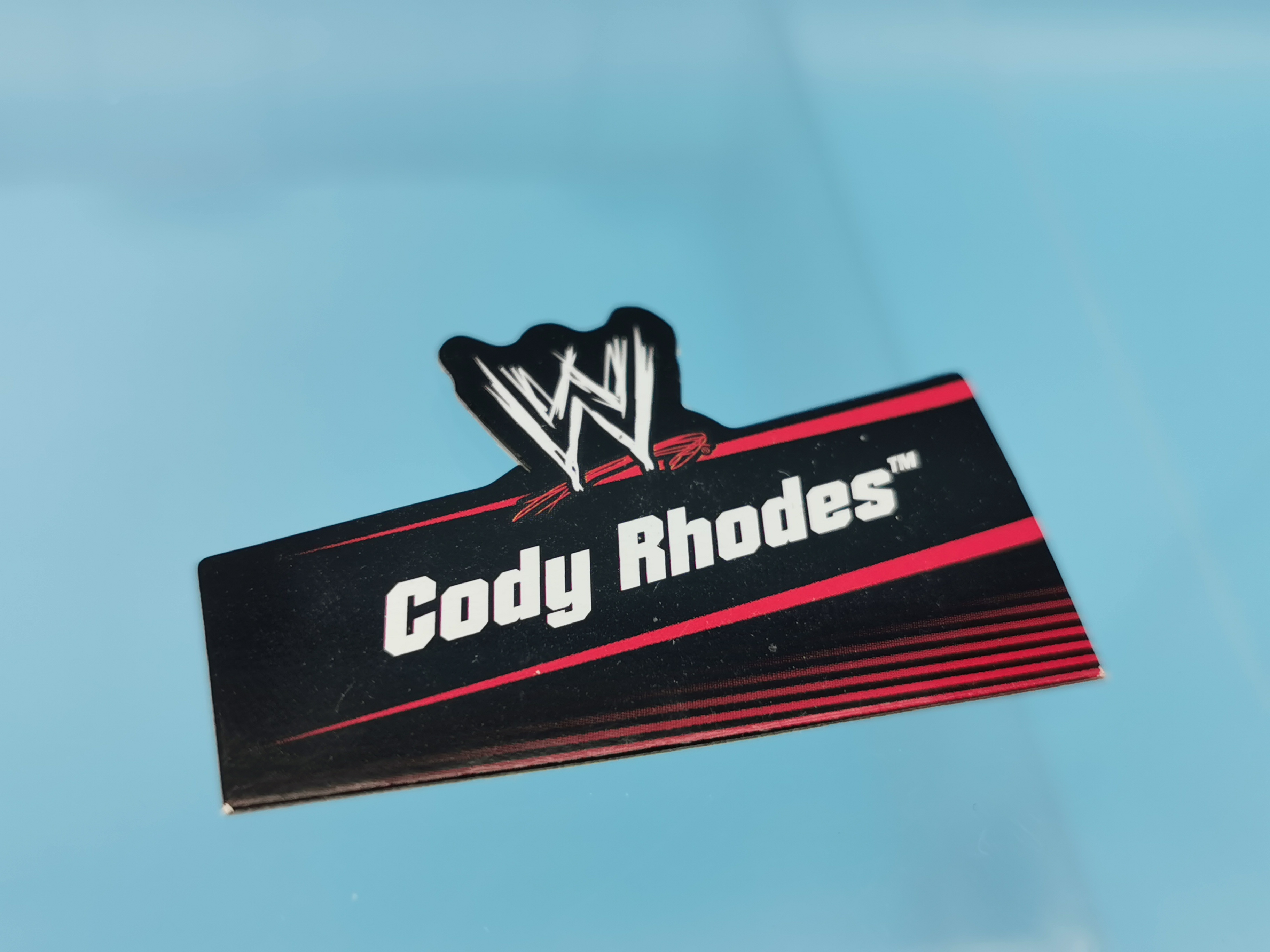 WWE Mattel Accessories Cody Rhodes Name Tag
