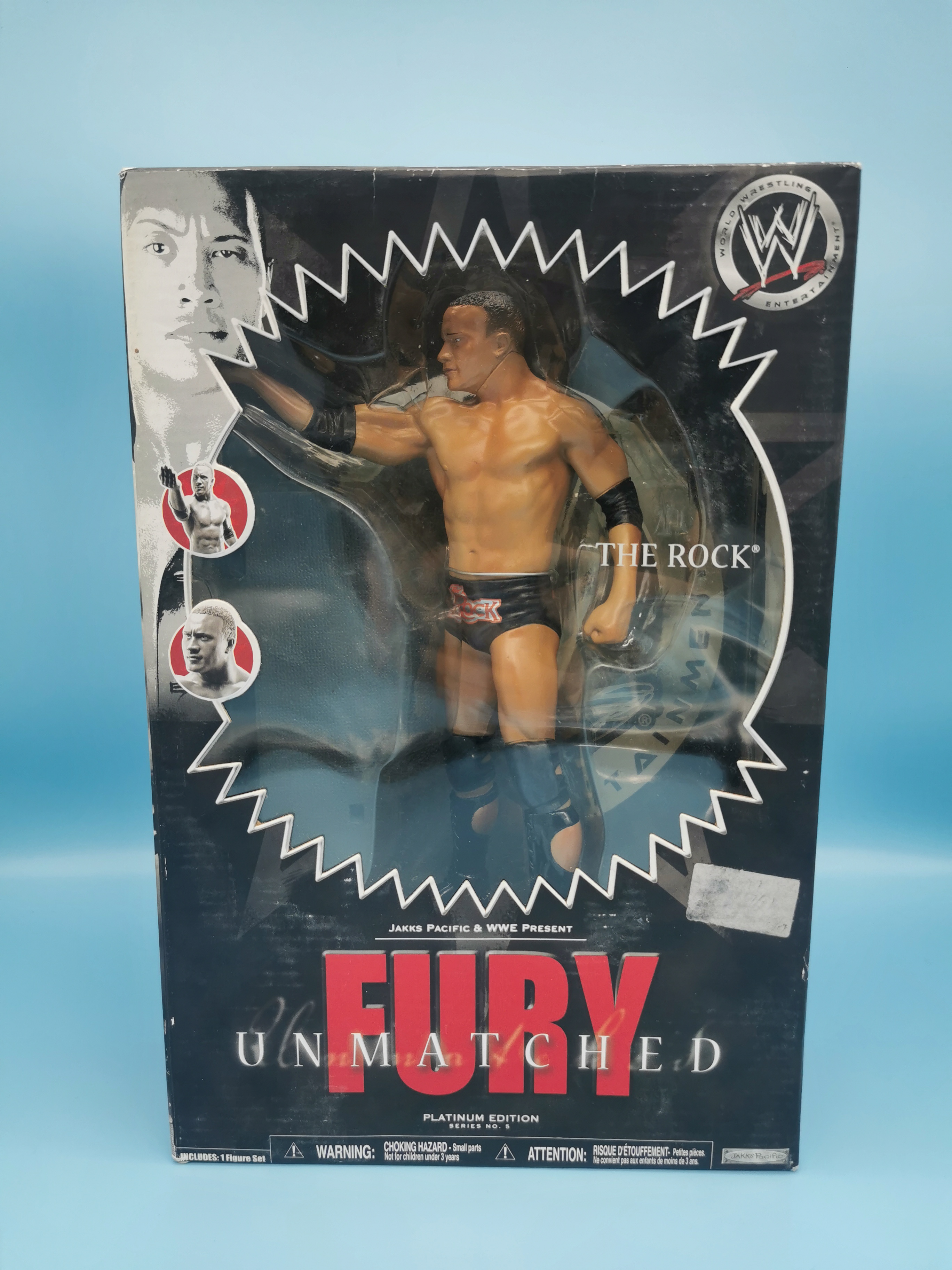 WWE Jakks Pacific Unmatched Fury The Rock