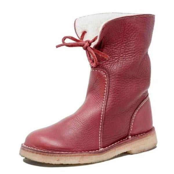 Shoemona Women Comfortable Warm Snow Boots