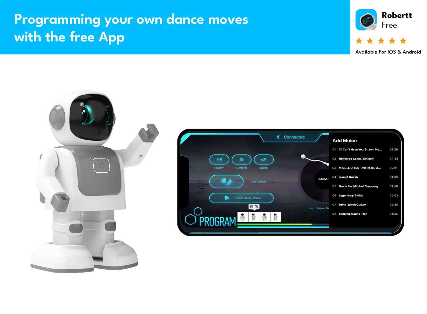 Dancebot Remote Control Toys programming for boys