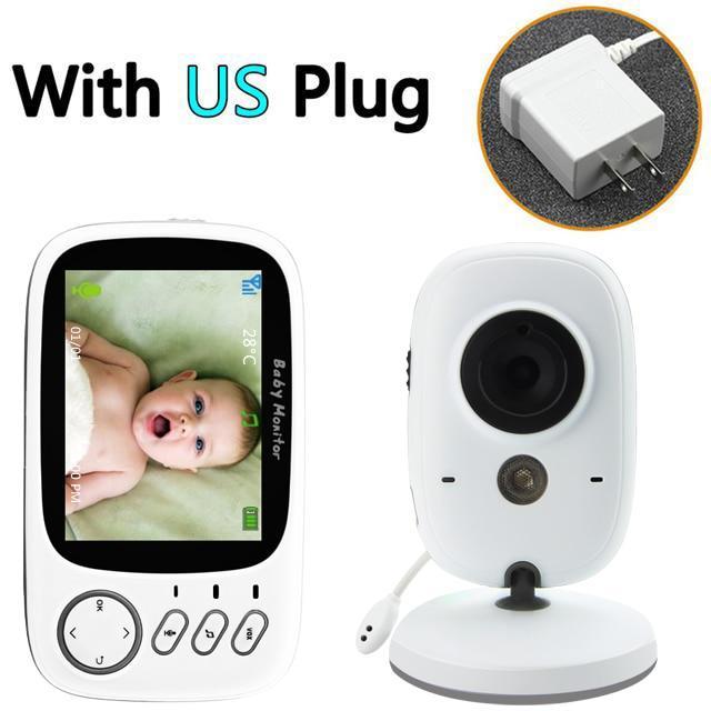 VB603 Wireless Video Color Baby Monitor with 3.2" LCD 2 Way Audio Talk-A1Smartshop