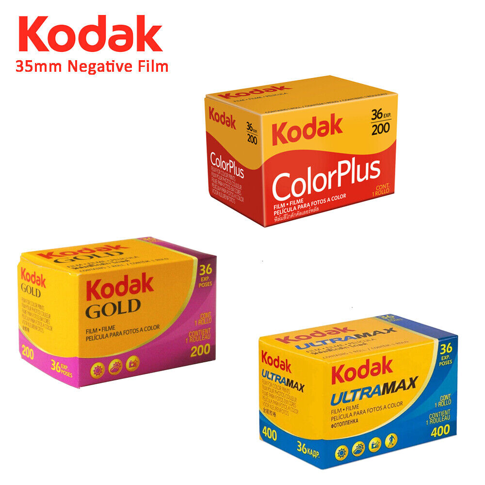 Image 01 - Kodak UltraMax 400 Gold Colorplus 200 Color Film 35mm Photo 135 36 Exposures