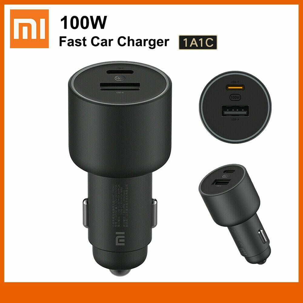 New Xiaomi Car Charger 100W 5V 3A Dual USB Fast Charge For iPhone Samsung Huawei-A1Smartshop