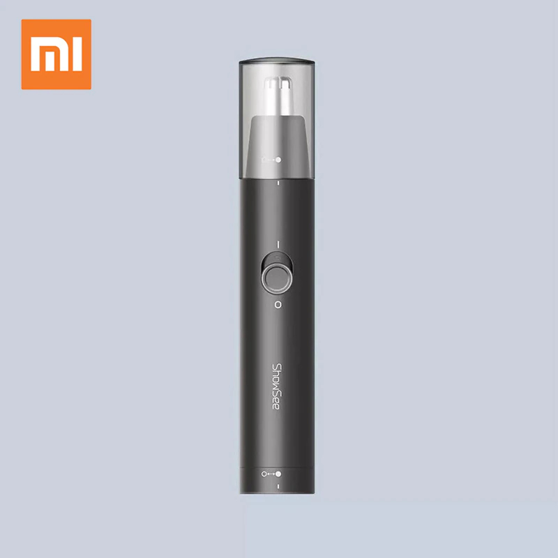 Xiaomi mijia ShowSee C1-BK Portable Electric Nose Hair Trimmer Removable Washable Double-edged 360° Rotating Cutter Head-A1Smartshop