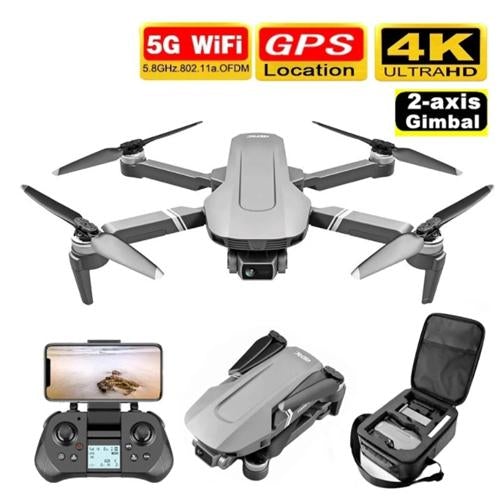 F4 RC Drone GPS 4K HD Gimbal Camera 2km Distance