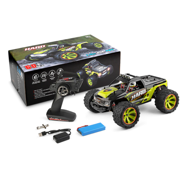 WLtoys 144002 2.4G Racing RC Car 50KM/H 4WD Alloy Metal Electric High Speed Car Off-Road-A1Smartshop