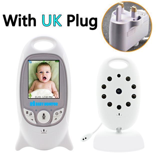 Wireless  Video Color Baby Monitor  Night Vision Baby Security Camera V601 Temperature Baby Eletronica-A1Smartshop