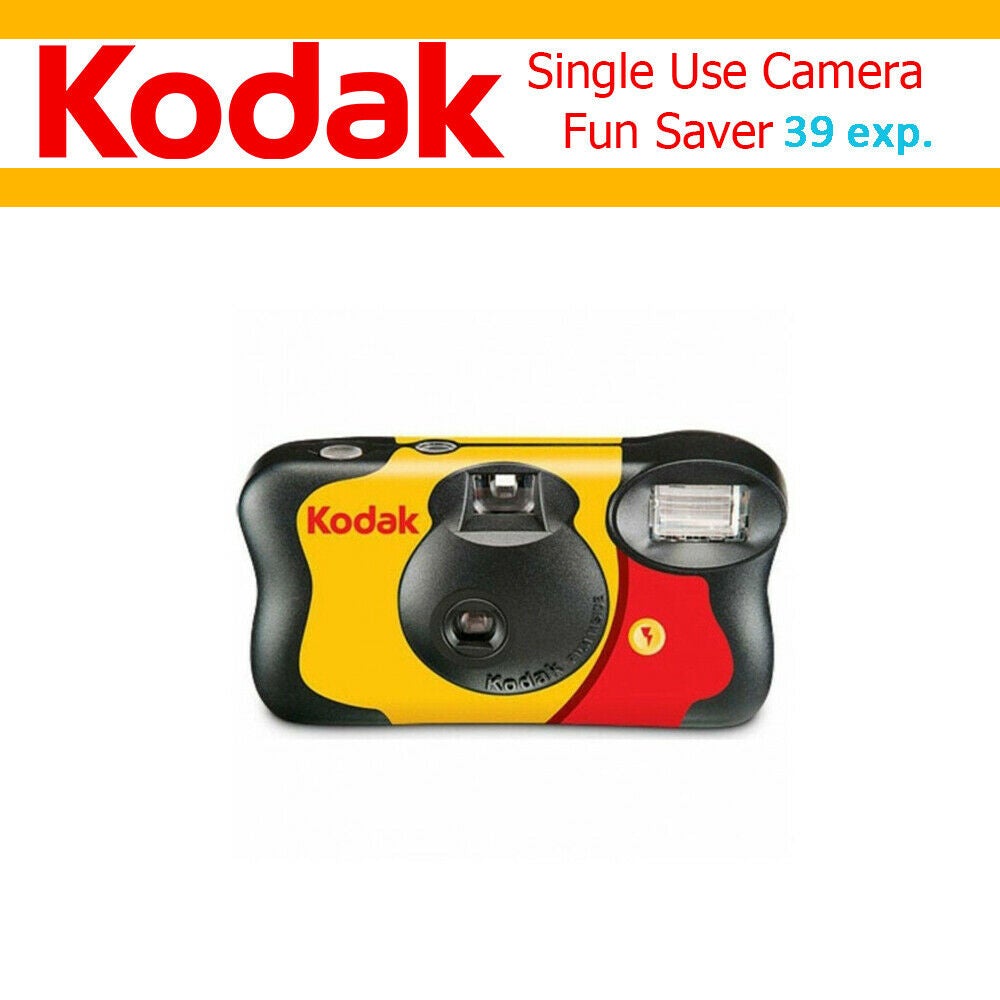 2022 New Kodak Single Use Film Camera Fun Saver Disposable (39 Exp.)-A1Smartshop