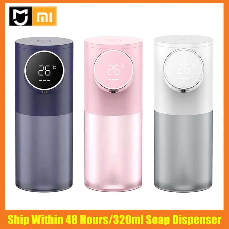 Xiaomi Automatic Soap Dispenser USB Rechargeable 320ml Liquid Soap Dispensers Foam Machine
