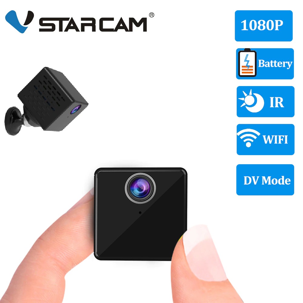 Vstarcam 1080P Mini Camera Wifi CB73 IP Cam Rechargeable Battery Video Security Surveilllance IR Camera