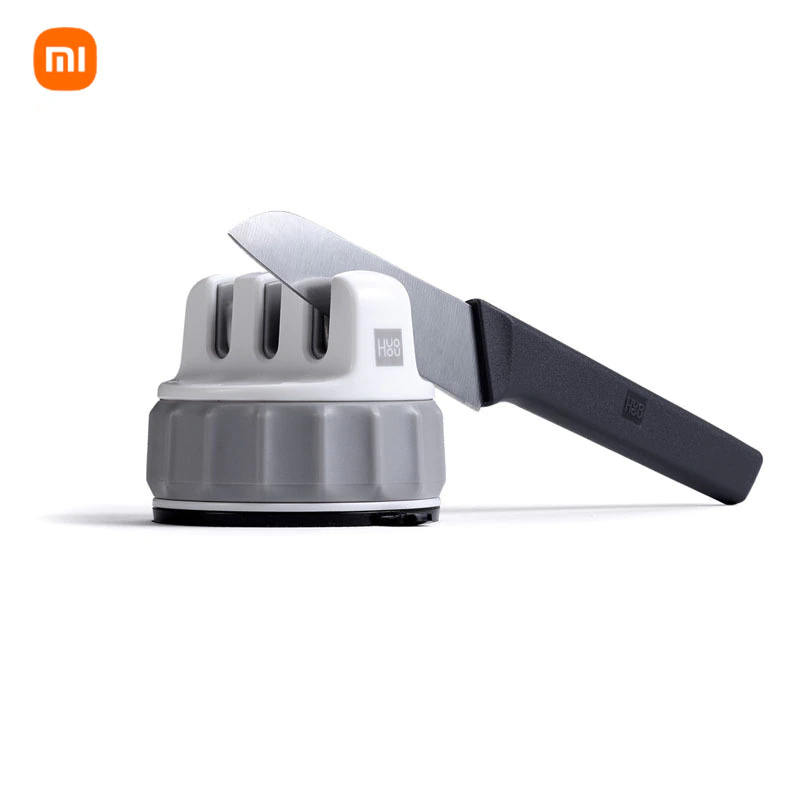 Xiaomi Mijia Mini Knife Sharpener One-handed Sharpening Super Suction Kitchen Sharpener Tool-A1Smartshop