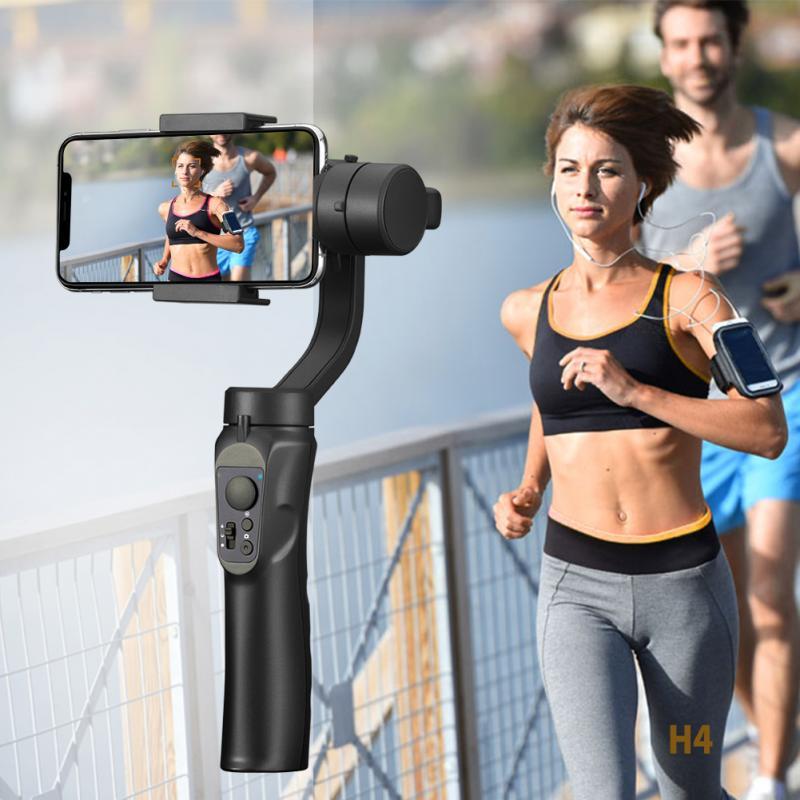 New H4 Handheld 3-Axis Flexible Gimbal Stabilizer Outdoor Stabilizing Holder-A1Smartshop