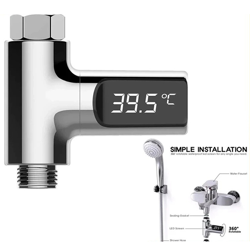 Xiaomi Youpin LED Display Home Water Shower Thermometer Temperture Meter Monitor