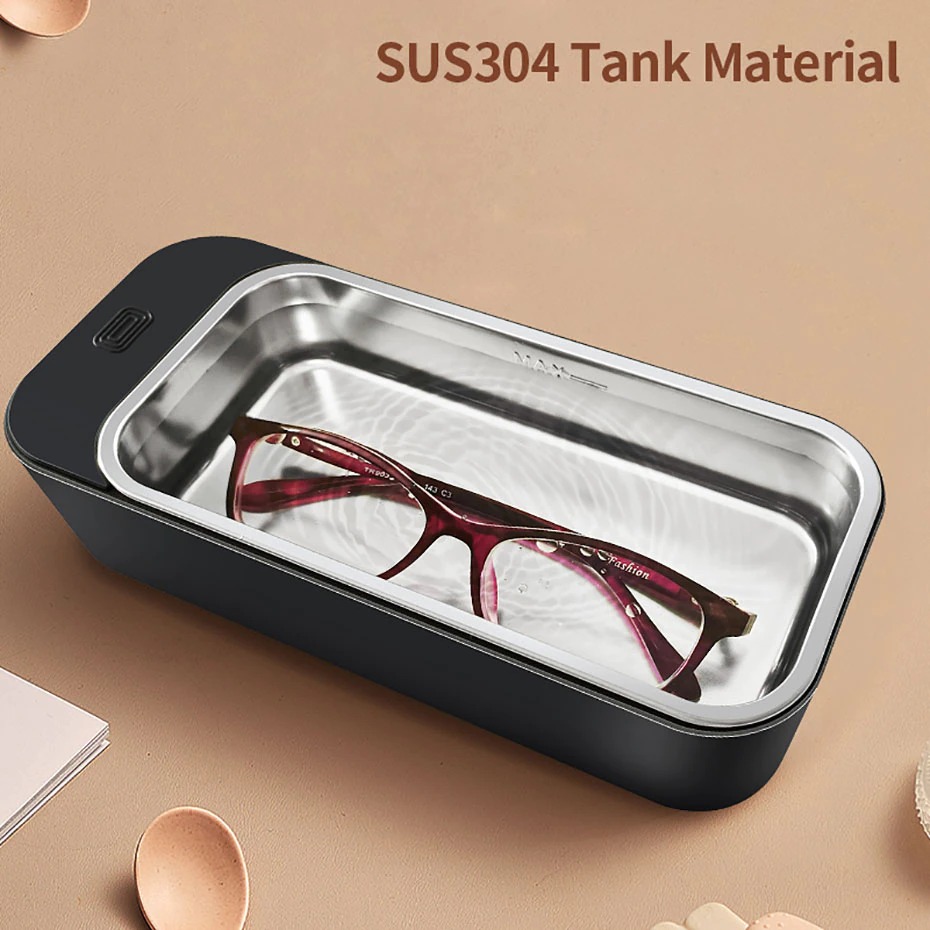 Portable Ultrasonic Glasses Cleaner Best Household Jewelry Ultrasonic Cleaning Machine