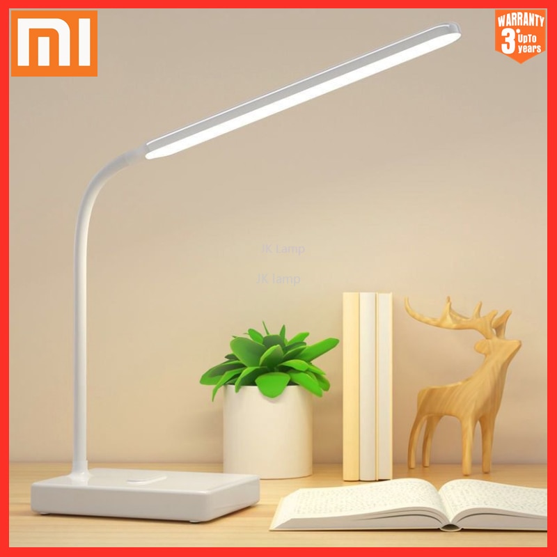 XIAOMI LED Desk Lamp USB Rechargeable Foldable Eye Protection Touch Dimmable Reading Table Lamp