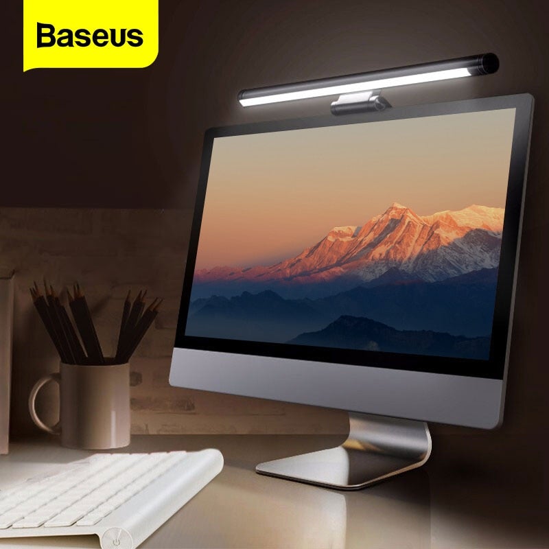 Baseus Screen LED Bar Desk Lamp PC Computer Laptop Screen Hanging Light Bar Table Lamp