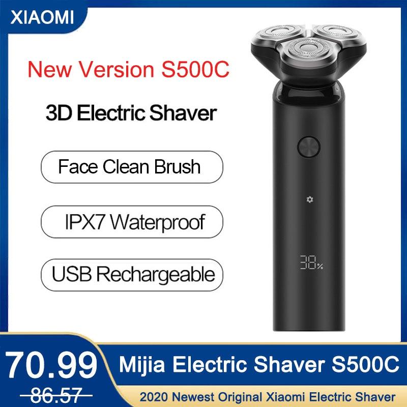 Xiaomi Mijia Electric Shaver Razor S500C Cleaning Brush Temple Trimmer