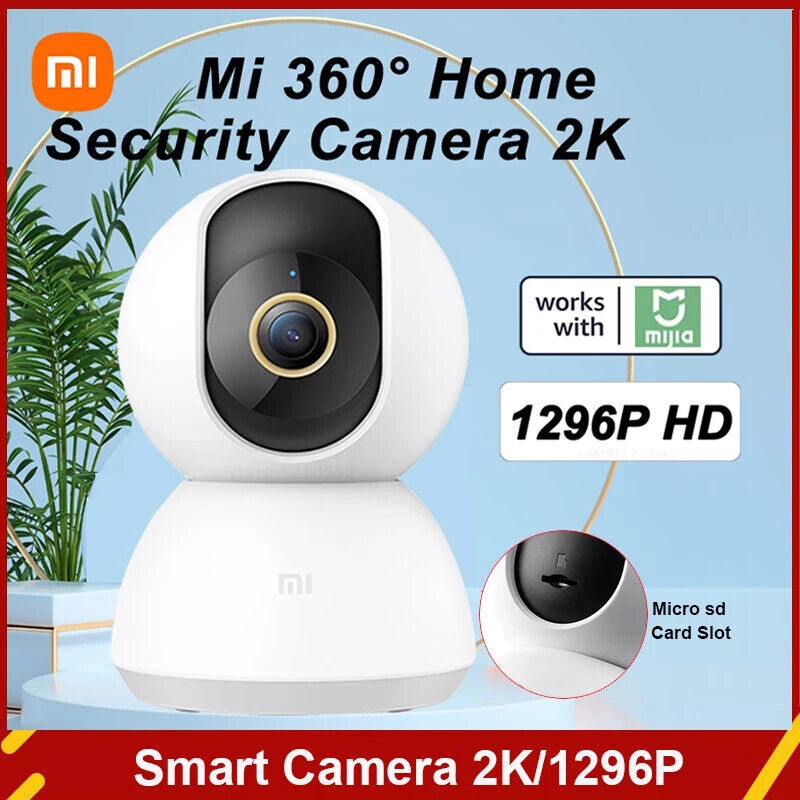 New Xiaomi Mijia Smart IP Camera 2K 360 Angle Video CCTV WiFi Night Vision Security-A1Smartshop