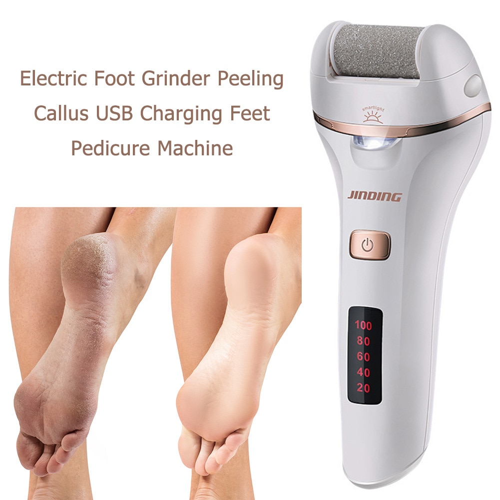 Electric Foot File Grinder Dead Dry Skin Callus Remover Rechargeable Feet Pedicure Tool Foot Care Tools-A1Smartshop