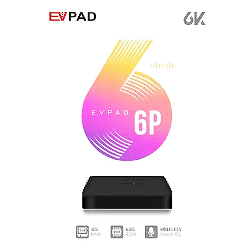 最新EVPAD 6P AI Voice 4GB/64GB HK CN BOX 中港台電視盒 易播 EVPAD 6P 4+64GB 智能語音電視盒