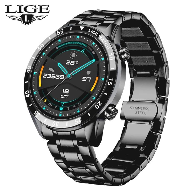 LIGE BW0189 Smart Watch Bluetooth Call Waterproof Sport Fitness Bracelet  Smartwatch  