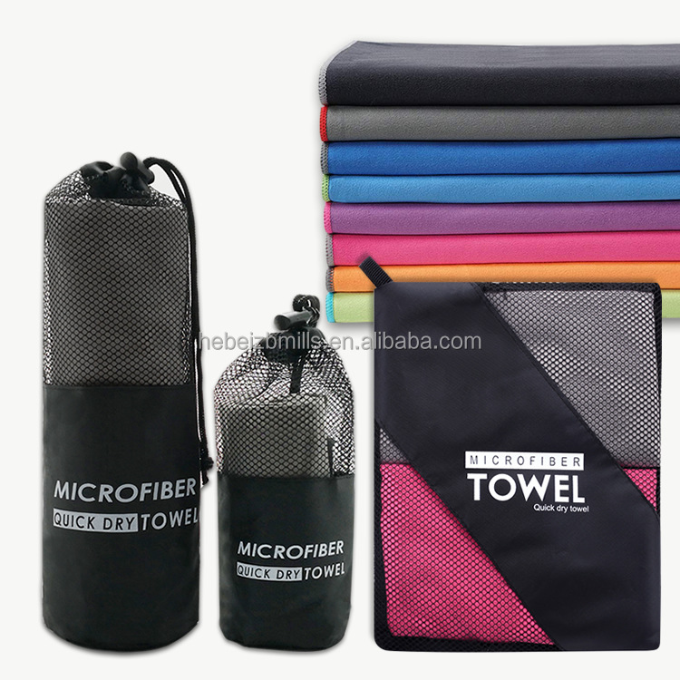 Hight Quality Antimicrobial Microfiber Gym With Pocket Monogrammed Beach Towel