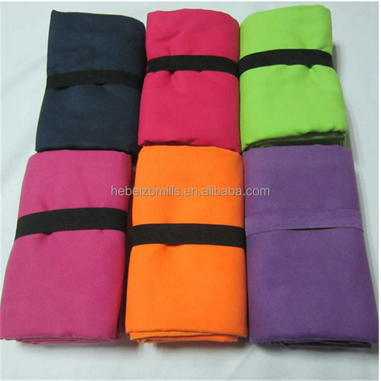 Hight Quality Antimicrobial Microfiber Gym With Pocket Monogrammed Beach Towel