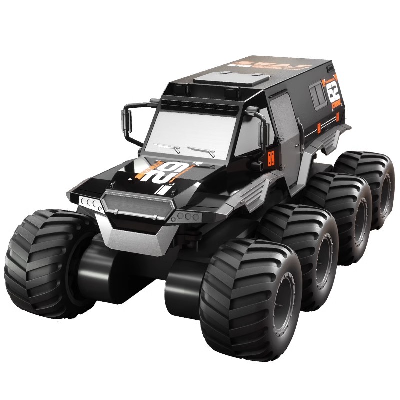 8-wheel amphibious off-road remote control car
