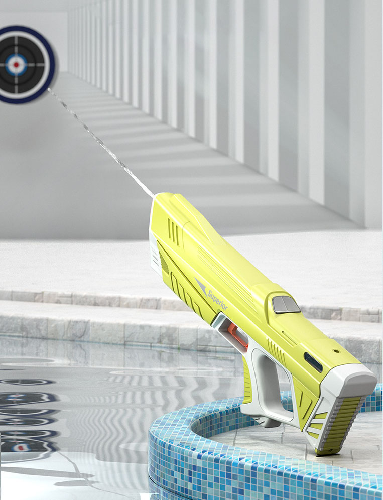 Space electric water gun, large capacity, automatic water absorption, electric, continuous discharge, high pressure